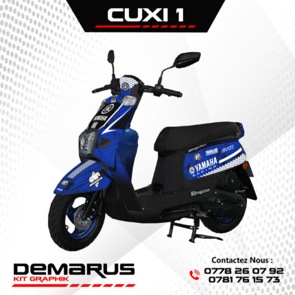 Kit Déco Cuxi 1 Joker Yamaha Bleu