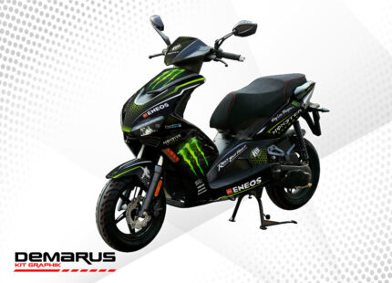 Kit Déco Vms Driver Monster Energy Black