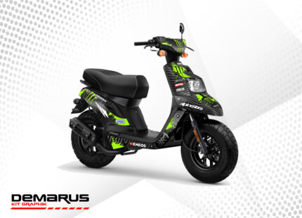 Kit Déco Booster Monster black Green