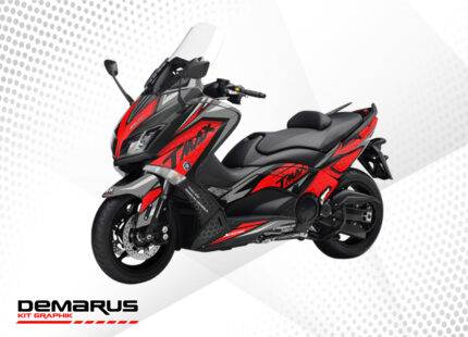 Kit déco Tmax 530 Carbon Red