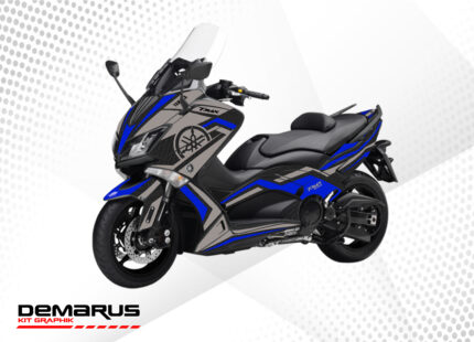 Kit déco Tmax 530 Carbon Blue