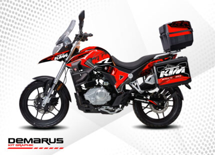 Kit Déco RK200 KTM Rouge
