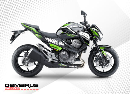 Kit déco Kawasaki Z800 Super vert