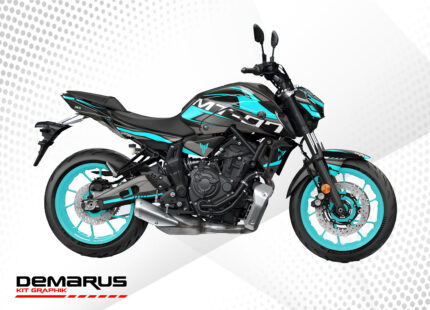 Kit déco MT07  phase3  Blue