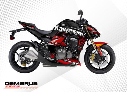 Kit déco Kawasaki Z1000 Monster red