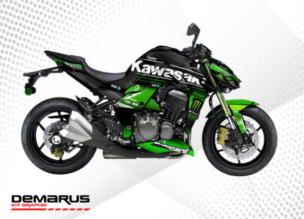 Kit déco Kawasaki Z1000 Monster green
