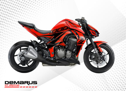 Kit déco Kawasaki Z1000 orange