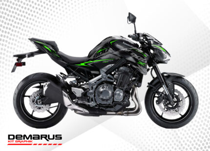 Kit déco Kawasaki Z900 airline vert