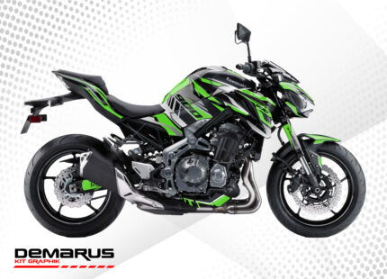 Kit déco Kawasaki Z900 race vert