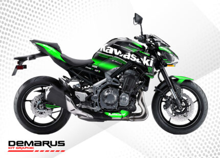 Kit déco Kawasaki Z900 monster vert