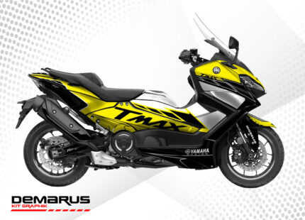 Kit déco Tmax 560 ANNIVERSARY JAUNE