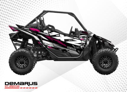 Kit Déco YXZ 1000R ERASER BLACK PINK