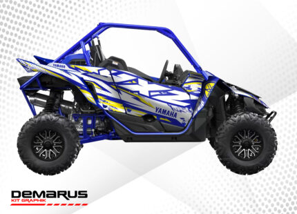 Kit Déco YXZ 1000R ERASER BLUE YELLOW