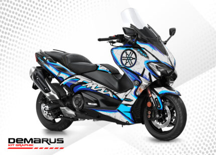 Kit déco Tmax DX BRUSH BLUE